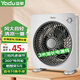 亞都（YADU） 電風(fēng)扇/臺扇/轉頁(yè)扇/臺式轉頁(yè)扇家用電扇鴻運扇學(xué)生電扇辦公宿舍風(fēng)扇落地扇 小號無(wú)時(shí)款（3米加長(cháng)線(xiàn)三葉兩檔）