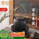 束氏生鐵壺可加熱煮水日本工藝茶壺燒水煮茶壺泡茶壺鑄鐵壺茶具