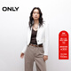 ONLY2025秋季新款時(shí)尚通勤風(fēng)高腰短款長(cháng)袖西服外套女|125108003 S00白色 S