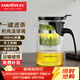 金灶（KAMJOVE） 飄逸杯泡茶壺玻璃茶杯泡茶杯耐熱玻璃茶具過(guò)濾辦公玲瓏杯花茶杯 K-201（500ml）