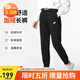 耐克（NIKE）女運動(dòng)褲 冬季針織薄絨束腳休閑褲 溫暖舒適 DQ5192-010 黑 XL