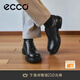 愛(ài)步（ECCO）德比鞋 商務(wù)皮鞋男鞋增高婚鞋 都市首爾522364 黑色52236401001 42