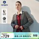 Navigare意大利小帆船人字紋女士西裝2025秋季新款休閑通勤單西簡(jiǎn)約便西 太空巖灰 L