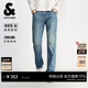 杰克·瓊斯（JACK&JONES）男裝26年新款春夏季【涼感】牛仔褲男903直筒休閑顯腿長(cháng)牛仔褲子 E39 中牛仔藍 常規 29 170 W29/L30