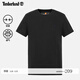 添柏嵐（Timberland）官方男裝短袖T恤戶(hù)外休閑簡(jiǎn)約修身透氣A2EKJ A2EKJ001/黑色 M (175/100A)