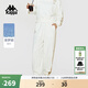 卡帕（Kappa）復古休閑褲2025新款女春運動(dòng)褲長(cháng)褲小腳衛褲K0E22AK06 韓國白-012 M