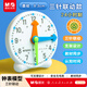 晨光（M&G）【人教社】課本同步 兒童鐘點(diǎn)鐘表學(xué)習器 三針聯(lián)動(dòng)時(shí)鐘鬧鐘模型 老師推薦 時(shí)間認知教具 開(kāi)學(xué)文具