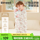 柯斯德尼（kidsneed）嬰兒睡袋秋冬純棉恒溫空氣層寶寶睡袋嬰幼兒睡衣兒童防踢被90碼