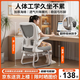 科潤電腦椅辦公椅學(xué)習椅人體工學(xué)椅學(xué)生椅護腰久坐舒服辦公家用電競椅 加厚海綿-白框灰-透氣升降腰托-加粗弓腳 不可調節 可旋轉可升降扶手 +8cm加厚坐墊