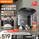 蘇泊爾（SUPOR）有鈦0涂層球釜電飯煲4L家用3-5-8人無(wú)涂層316L不銹鋼電飯鍋IH電磁加熱雜糧飯多功能煮飯鍋一級能效 有鈦0涂層電飯煲【一級能效】 4L