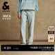 杰克·瓊斯（JACK&JONES）男裝春夏季牛仔褲男905錐形潮流軟糯休閑松緊腰抽繩牛仔褲子 E42中牛仔藍 常規 31 175 W31/L30