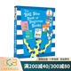 蘇斯博士英語(yǔ)啟蒙認知 The Big Blue Book Of Beginner Book 藍色大書(shū) 英文原版精裝入門(mén)繪本故事選集6合1 七色系列 綠山墻 Big Blue Book Of Begin