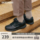 斯凱奇（Skechers）男士商務(wù)鞋春季厚底通勤板鞋休閑鞋軟底舒適上班鞋77156