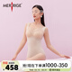 美人計（MERRIGE）【新品】美人計塑身內衣收腹產(chǎn)后上衣包臀連體衣提臀蕾絲 粉底膚 M (建議100-115斤)