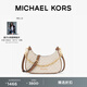 MICHAEL KORS 邁克高仕 MK Cora 女士中號鏈條肩背包斜挎包 香草白/橡果棕 150 中號