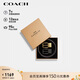 蔻馳（COACH）【品牌直供】禮物男士雙頭禮盒裝腰帶黑色/深褐色CQ081
