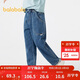 巴拉巴拉童裝兒童男童牛仔褲秋裝長(cháng)褲工裝風(fēng)24108103