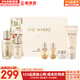 后（The history of Whoo）后天氣丹套裝花獻華泫水乳霜精華眼霜套盒皇后套裝女禮盒護膚品 后再生秘貼水乳6件套修復精華