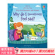 尤斯伯恩 Usborne Very First Questions & Answers: Why do I feel sad? 你問(wèn)我答翻翻書(shū) 兒童啟蒙科普 寶寶情緒禮儀 23年5月新品