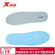 特步鞋墊男春夏季新款柔軟墊彈力簡(jiǎn)約舒適運動(dòng)跑鞋旅游鞋墊 灰-0033 42
