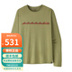 巴塔哥尼亞（Patagonia） 男士Cap Cool Daily 戶(hù)外長(cháng)袖C1速干T恤運動(dòng)透氣45450、45457 45450-GGNX樹(shù)綠色 S