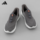 阿迪達斯（adidas）男鞋休閑鞋一腳蹬透氣網(wǎng)面運動(dòng)跑步鞋 40.5