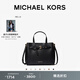 MICHAEL KORS邁克高仕 MK Emilia 中號大容量托特包蝴蝶包斜挎包 黑色 001（金色五金） 中號