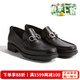 菲拉格慕（Ferragamo）男士商務(wù)皮鞋牛皮樂(lè )福鞋 DAVID厚底莫卡辛鞋 時(shí)尚高檔大牌男鞋 黑色 02A515 0671792 43 碼（9碼）