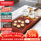 金灶（KAMJOVE） 整套茶具功夫茶盤(pán)玫瑰實(shí)木自動(dòng)上水茶臺泡茶機茶海家用茶具套裝 搭配G9爐、茶具、茶渣桶 1個(gè)