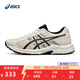亞瑟士ASICS女鞋舒適透氣跑步鞋緩震回彈跑鞋運動(dòng)鞋 GEL-CONTEND 4 米白色/黑色 38