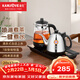 金灶（KAMJOVE）全自動(dòng)上水壺保溫一體機泡茶電熱燒水壺304不銹鋼電茶壺茶幾茶臺煮茶器抽水燒水器茶具套裝H-K95 0.9L 【煮水+煮茶泡茶】