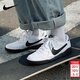 耐克（NIKE）男鞋板鞋 2026新款春季時(shí)尚運動(dòng)鞋舒適耐磨低幫運動(dòng)休閑鞋滑板鞋 TERRA/經(jīng)典白色黑勾 42