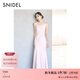 SNIDEL2025秋冬新品優(yōu)雅純色蕩領(lǐng)吊帶魚(yú)尾連衣裙SWFO255079 淺粉色 S (0)
