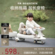 貝易BEIESTATE皇室扭扭車(chē) 嬰兒童車(chē)1-3歲搖搖車(chē)防側翻搖擺車(chē)拖箱款禮物 卡其色