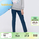 巴拉巴拉童裝女童牛仔褲春裝兒童小腳褲子中大童時(shí)尚繡花休閑長(cháng)褲潮流