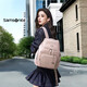 新秀麗（Samsonite）13.3英寸電腦包書(shū)包女士雙肩包NS5古粉色生日禮物送女友