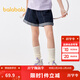 巴拉巴拉兒童牛仔褲短褲夏季薄款中大童女童褲子時(shí)尚純棉 原色牛仔98101 160 cm