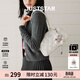 歐時(shí)納（JUST STAR）宣璐同款法棍包包女款2026新款輕奢波士頓保齡球腋下包生日禮物女
