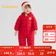 巴拉巴拉童裝嬰兒羽絨服寶寶輕薄連體衣抱衣爬服兒童冬裝男童女童可愛(ài)萌趣