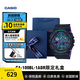 卡西歐（CASIO）海洋之心手表 G-SHOCK防震防水潮流運動(dòng)男士腕表電子表送男生禮物 GA-100BL-1ADR禮盒款