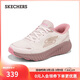 斯凱奇（Skechers）搖搖鞋2025秋新品跑步鞋閃穿網(wǎng)面緩震高回彈運動(dòng)鞋129369