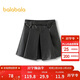巴拉巴拉童裝兒童半身裙秋冬裝女童短裙中大童百搭洋氣時(shí)尚百褶裙