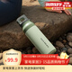 物生物（RELEA）保溫杯女高顏值吸管杯男士運動(dòng)水杯大容量便攜戶(hù)外露營(yíng)徒步水杯子 山痕野綠600ml