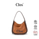 CLOS原創(chuàng  )Blend系列流浪包hobo包秋冬美拉德絨面單肩女包生日禮物 金棕色 中包
