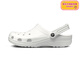 卡駱馳（CROCS）夏季新款洞洞鞋男鞋女鞋休閑經(jīng)典clog克駱格沙灘鞋拖鞋涼鞋10001 10001-100/白色 39 -40(250mm)