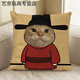 哈利魚(yú)耄耋玩偶抱枕哈基米圓頭耄耋哈基仙可愛(ài)卡通小貓創(chuàng  )意雙面靠墊禮物 耄耋抱枕-01 雙面45x45cm【枕套+枕芯】