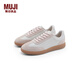 MUJI 男女通用 柔軟鞋墊 休閑運動(dòng)鞋 無(wú)性別男鞋女鞋德訓鞋26年春季 淺粉紅色 24 cm/38碼