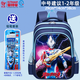 統盈奧特曼德凱小學(xué)生書(shū)包一二三四五年級雙肩包背包學(xué)習用品3D立體 德凱(中)寶藍