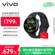 vivo WATCH5 藍牙版辰夜黑 全天候心率血氧監測血壓功能全新藍河操作系統iOS跨系統兼容智能手表送女友