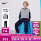 NIKE3BRAND 耐克男女童無(wú)帽衛衣+長(cháng)褲2件套裝秋季新款長(cháng)袖套裝